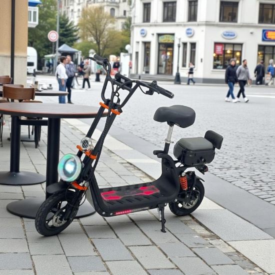 صورة سكوتر كهربائي تصميم عصري وتقنيات حديثة